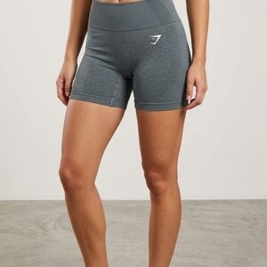 Gymshark High-Waist Seamless Gray Women's Shorts Small